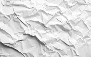 Obraz premium White paper texture background with crumpled effect