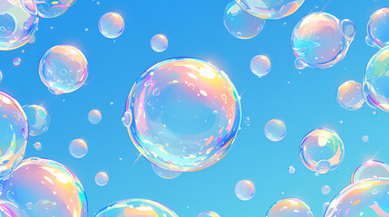 Pop bubble gradient background 