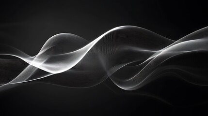 Subtle mist patterns adding a touch of elegance to a dark background