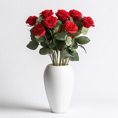 Fototapeta premium bouquet of roses in a vase
