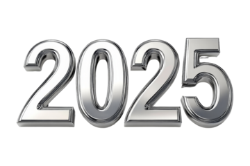 Reflective steel chrome numbers 2025 modern design