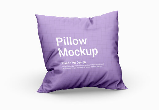 Matte Pillow Mockup