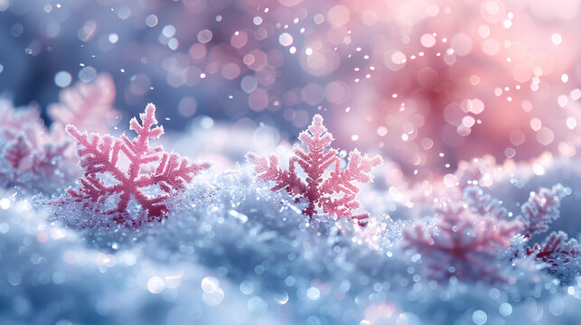 Close-up of snowflake