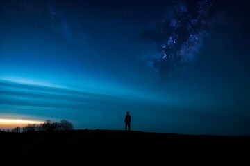Stunning View of the Milky Way Galaxy at Night