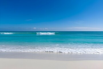 beach with waves