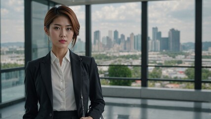 Fototapeta premium portrait of a professional business woman