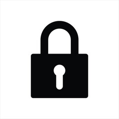 Secure Lock Icon Vector for Enhanced Security