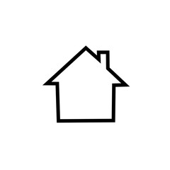 house icon on white background