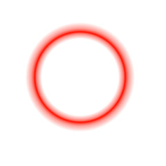 red round frame