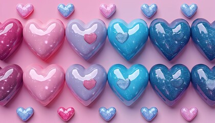 Fototapeta premium Radiant Love: Express Your Affection