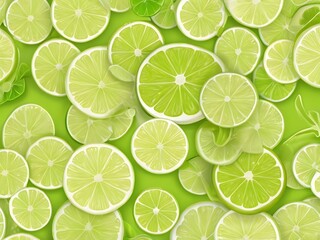 Fototapeta premium Lime Green Background