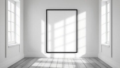 empty white room