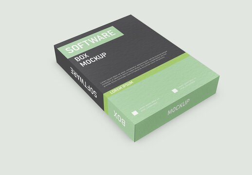 Software Box Mockup