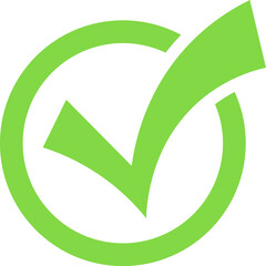 Tick icon  or Check mark symbol 
