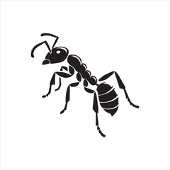 ant carrying a sign