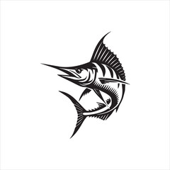 silhouette of a fish