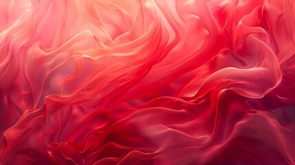 Fototapeta premium Red smoke swirls provide an artistic backdrop for creative presentations and marketing visuals.