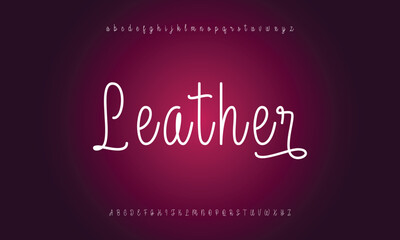 Hand drawn vector alphabet. Modern monoline signature script font. Elegant Signature Font. Best Alphabet Beautiful Calligraphy Signature Font lettering