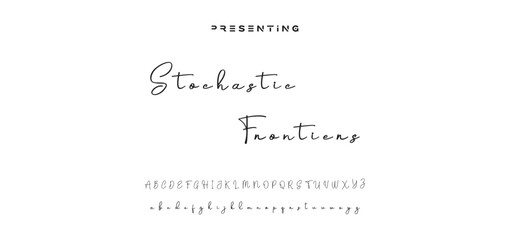 Hand drawn vector alphabet. Modern monoline signature script font. Elegant Signature Font. Best Alphabet Beautiful Calligraphy Signature Font lettering