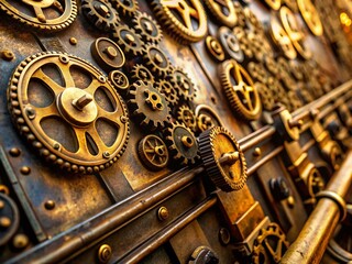 Candid Shot: Vintage Mechanical Timetable Letters