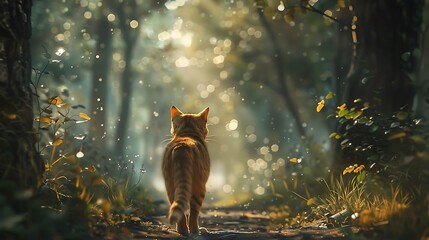 Cats are small, carnivorous mammals known for their graceful movements, playful demeanor, and independent personalities. With soft fur that varies in color and pattern, cats are adored for their strik