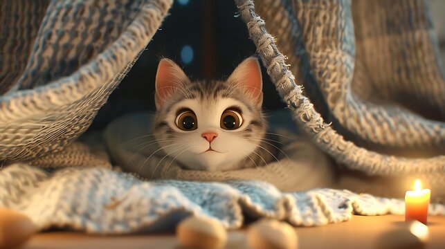 Cats are small, carnivorous mammals known for their graceful movements, playful demeanor, and independent personalities. With soft fur that varies in color and pattern, cats are adored for their strik