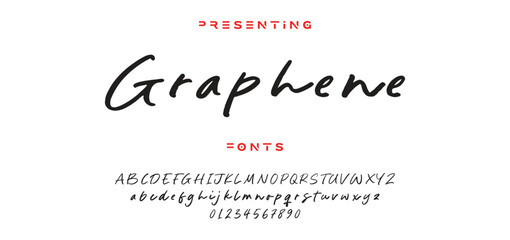 Hand drawn vector alphabet. Modern monoline signature script font. Elegant Signature Font. Best Alphabet Beautiful Calligraphy Signature Font lettering