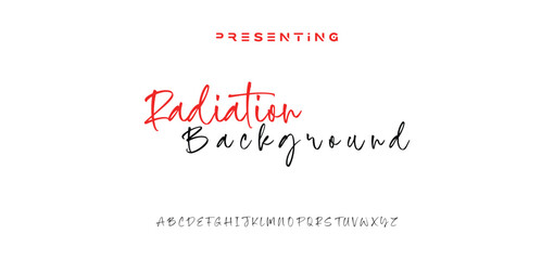 signature Font Calligraphy Logotype Script Brush Font Type Font lettering handwritten