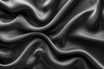 Obraz premium A smooth glossy black finish texture