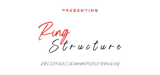 signature Font Calligraphy Logotype Script Brush Font Type Font lettering handwritten
