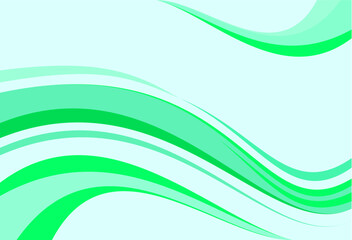 Modern abstract blue and green illustration background that is very suitable for presentation designs or book covers