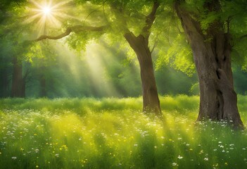 natural green background