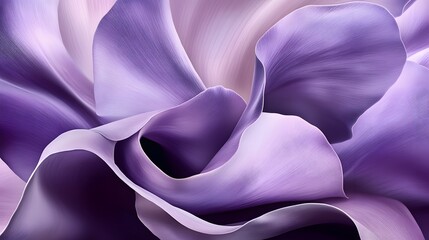 Obraz premium Purple Petals: Abstract Floral Design