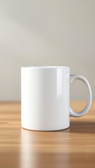 Obraz premium white coffee cup