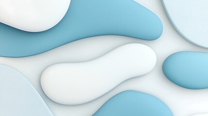 Abstract background with smooth bubble