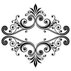 Elegant Vintage Dividers: Ornate Swirls and Calligraphic Borders