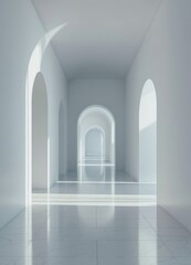 Fototapeta premium interior of a corridor