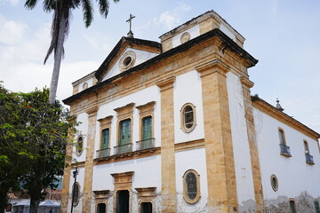 Parish Church of Our Lady of Remedies or Igreja da Matriz de Nossa Senhora dos Remédios in Paraty,...