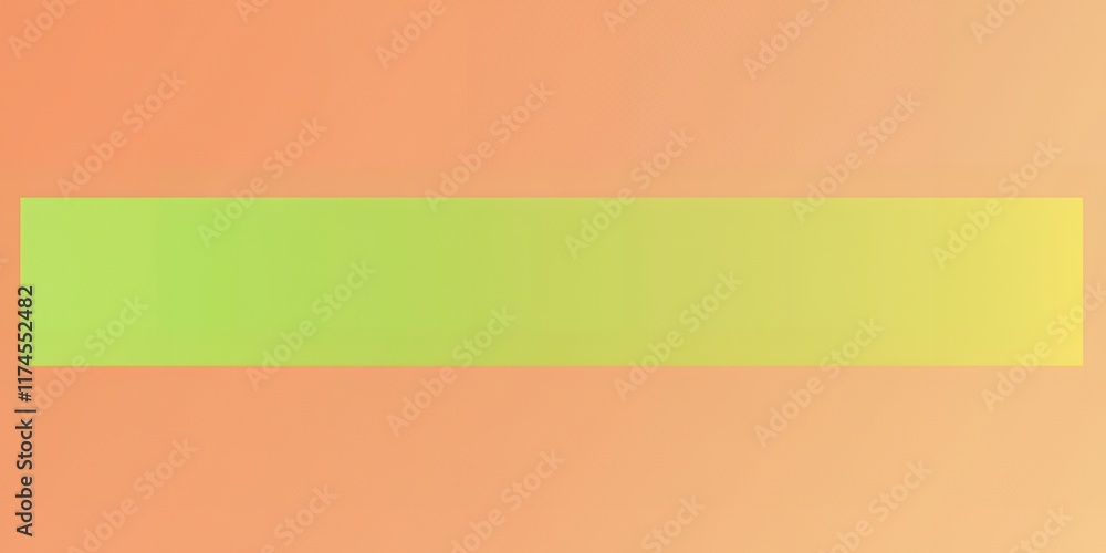 Poster abstract peach and lime gradient background modern design minimalist style