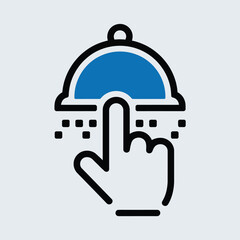 Flat vector illustration. flat icon, outline icons, vector icons, web icons.