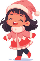 Little Girl on Winter