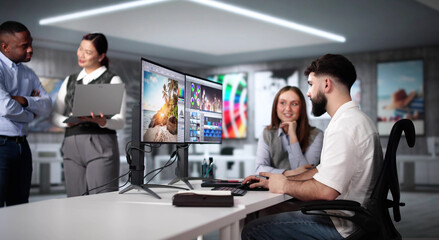 Graphic Designer Artist Team Working