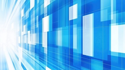 Abstract blue Light Speed Background,Generative Ai illustration