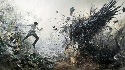 Escape from the Inner Shadow: A Surreal Journey