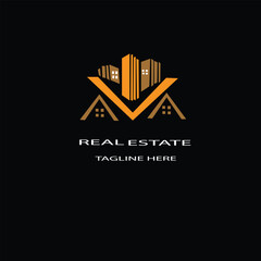 company logo with real estate logo design