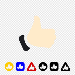 Thumbs Up Graphics. Hand Gestures for Positive Feedback
