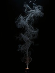 the AI Image Generator, Dark Background with Subtle Glowing Sparks