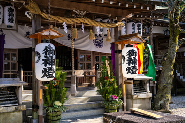 石切劔箭神社上之社