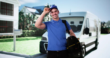 Repairman Electrician Man Or Repair Technicians