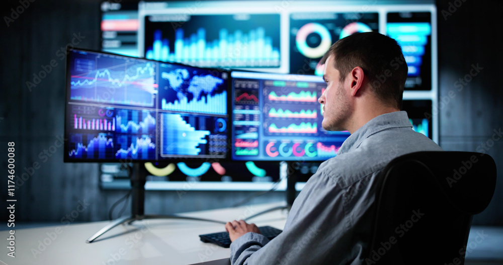 Poster Kpi Business Analytics Data Dashboard